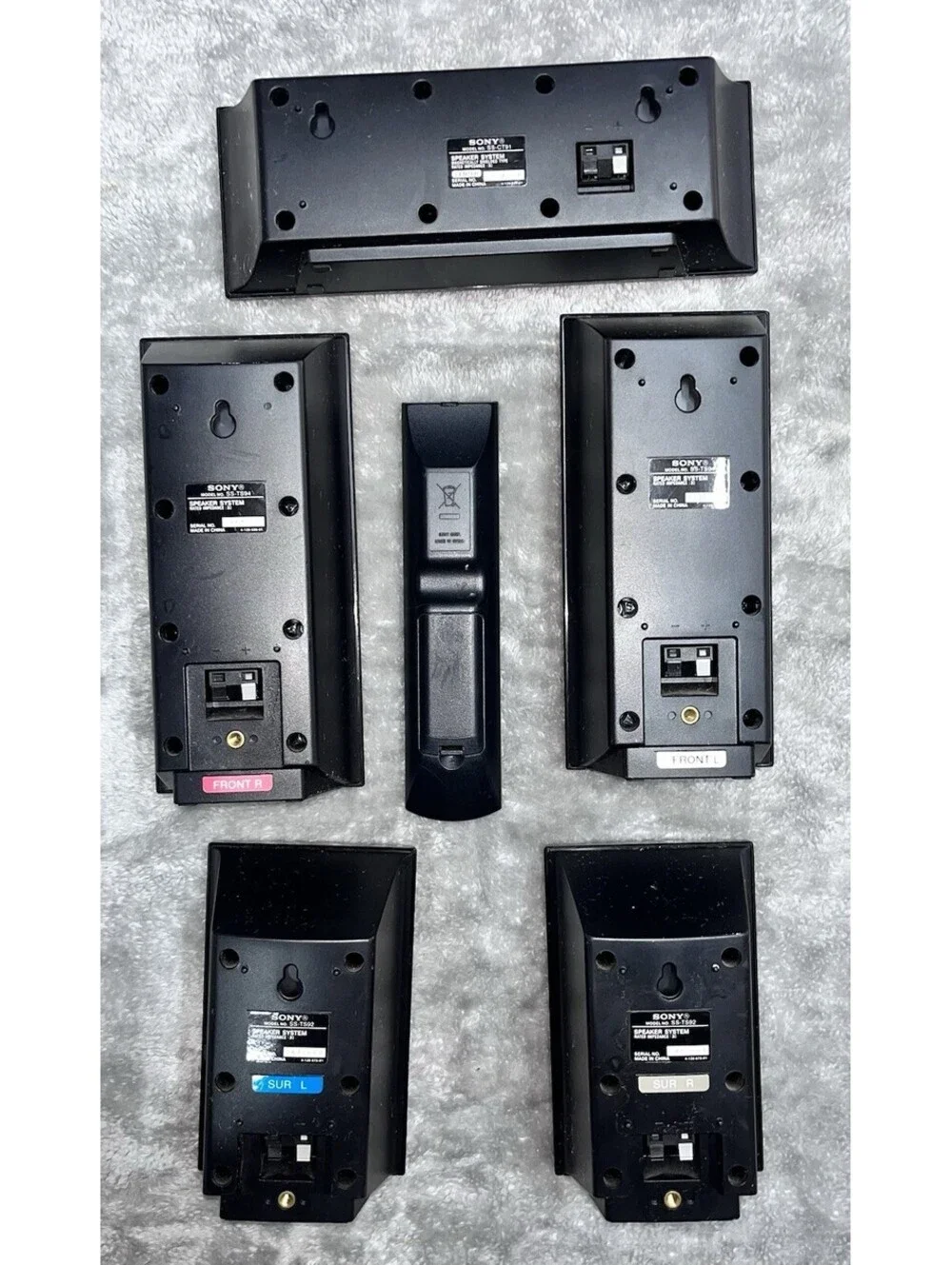 Sony Surround Sound 5 Speaker System for Home Theater TV SS-TS94 SS-TS92 SS-CT91